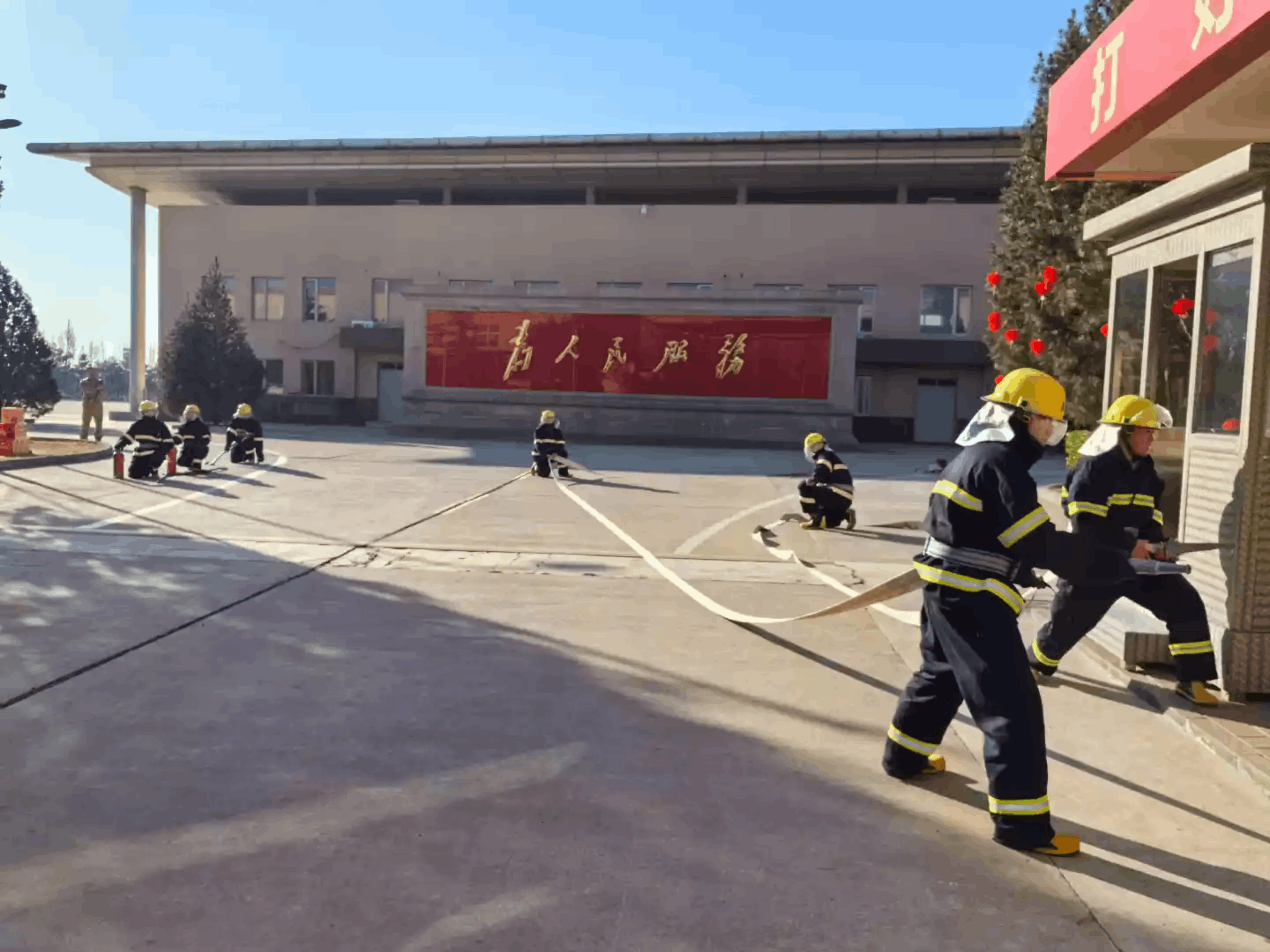 市国动办开展综合应急演练