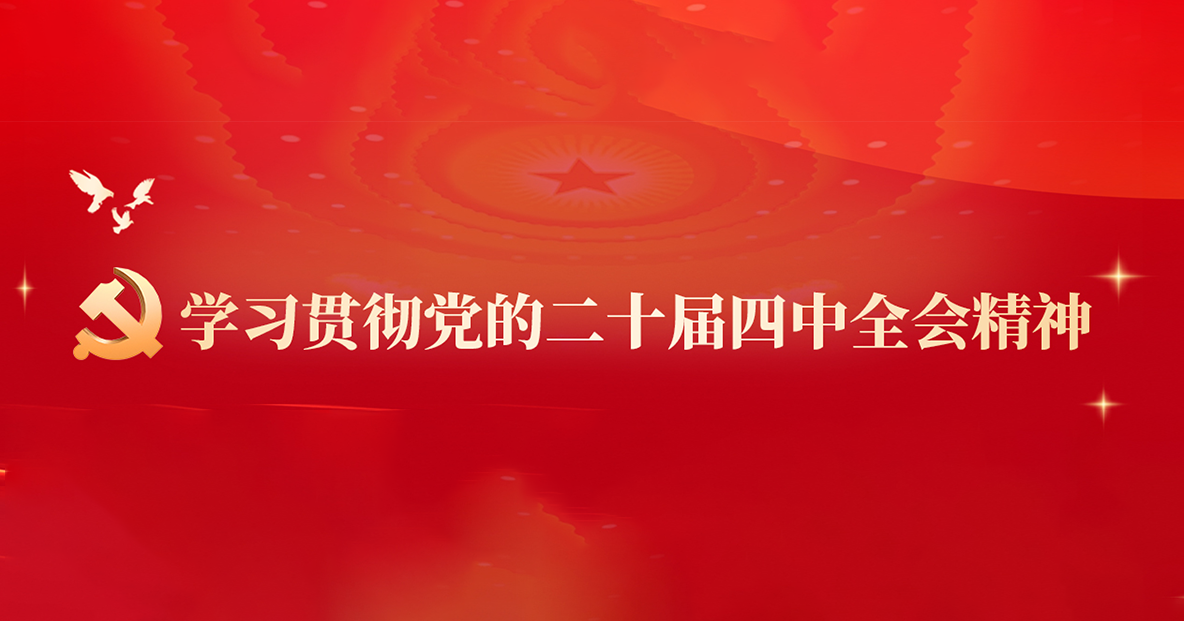 学习贯彻党的二十届四中全会精神