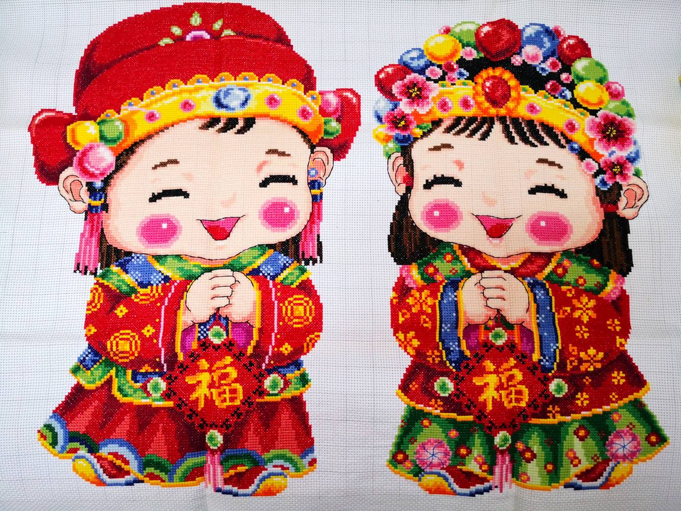 刺绣作品
